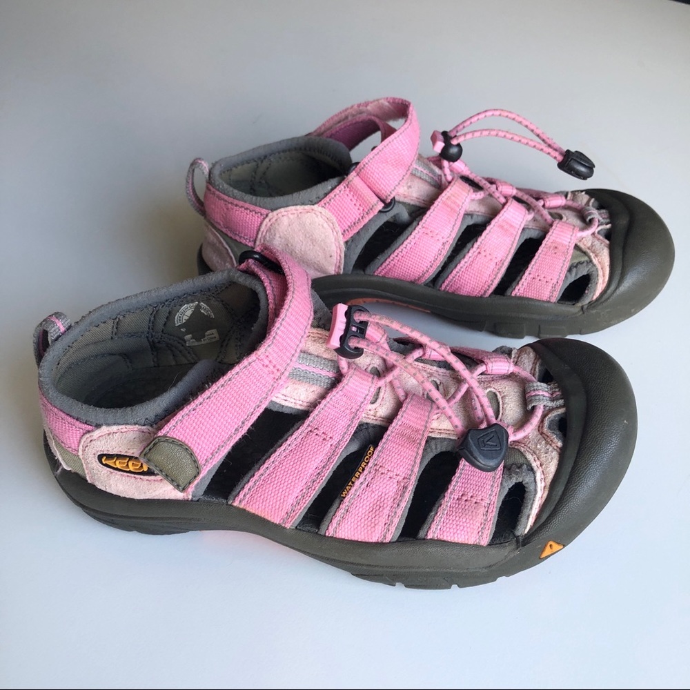 Keen Little Kids' Girls' Waterproof Sandals Shoes Pink Size 3 US